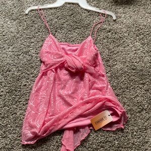 Forever 21 by SHEIN floral Y2K top